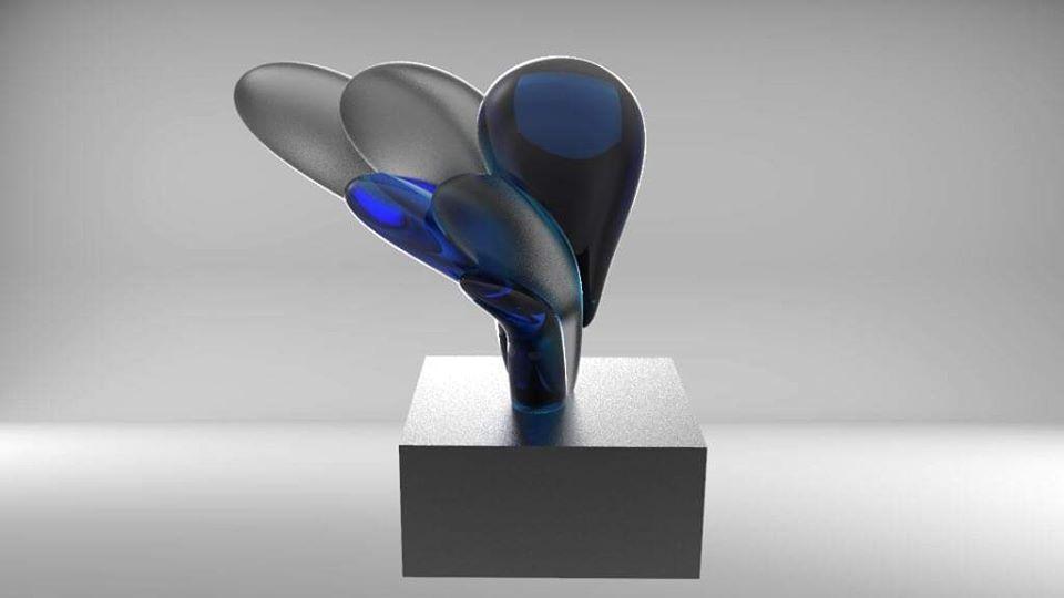 طلاب فنون تطبيقية حلوان يبدعون في تقديم مشروعات فنية بالزجاج.