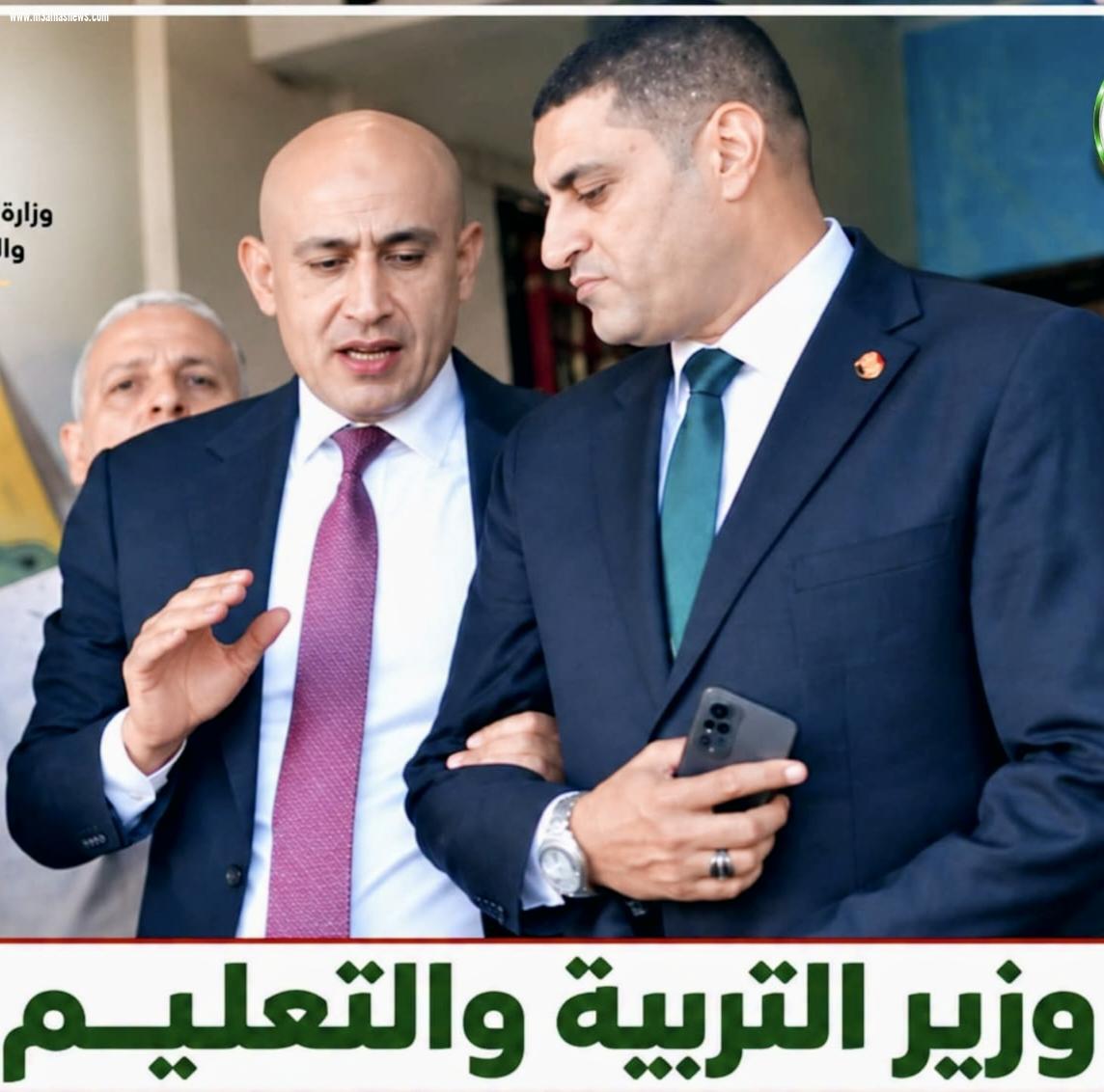 مدير إدارة الرياض التعليمية في حوار خاص لـ«مع الناس نيوز» عاصم الشربيني: زيارة وزير التعليم كانت مفاجأة.. وقال لي: «أنا متابع شغلك من زمان.. اجتهد ولكل مجتهد نصيب»