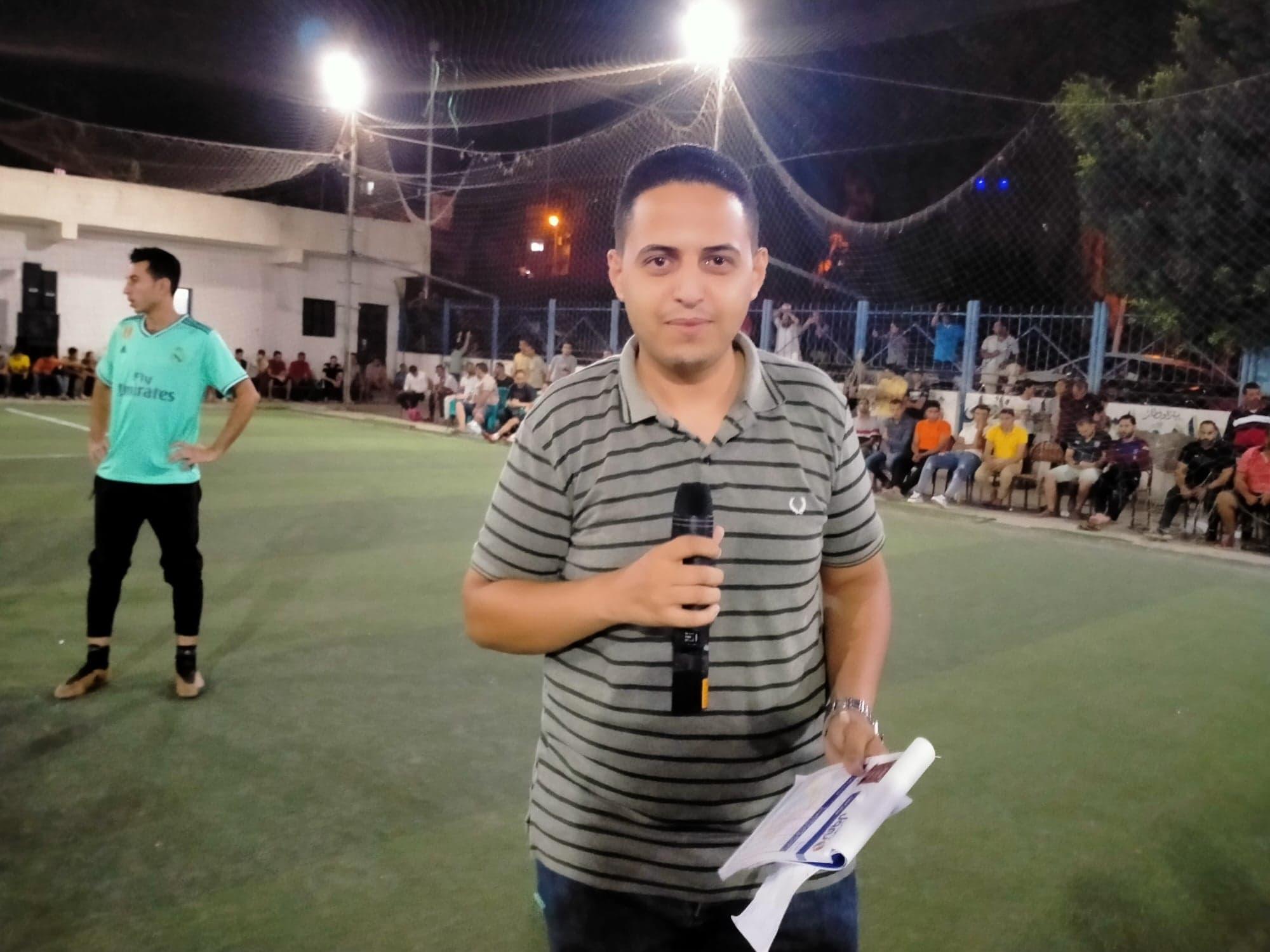 تكريم الطبيب محمود سامى في افتتاح دورة رياضية ببلطيم تحت عنوان شكرًا أطباء مصر