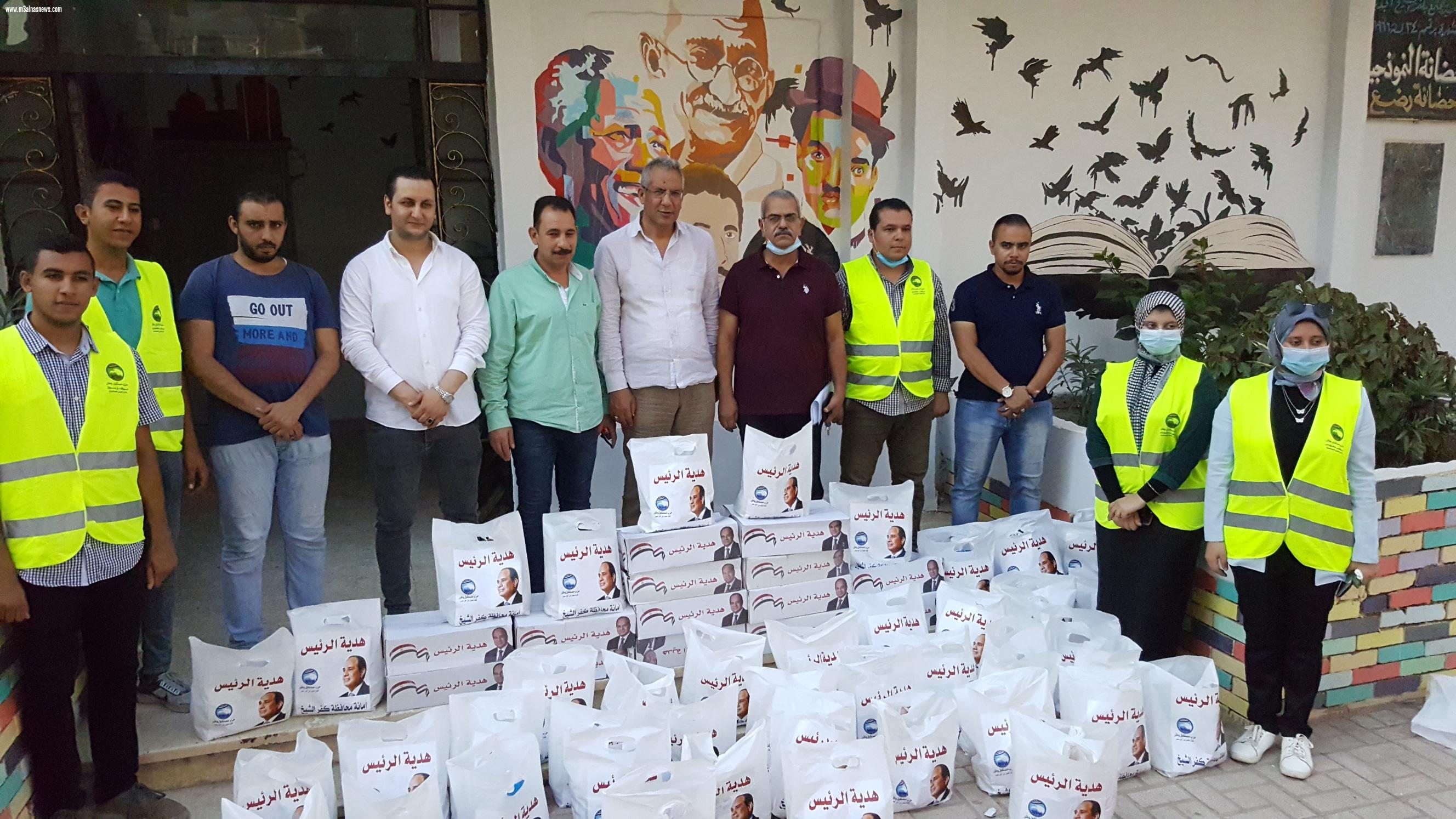 وفد من مستقبل وطن بكفرالشيخ يزور المؤسسة الايوائية للبنين 