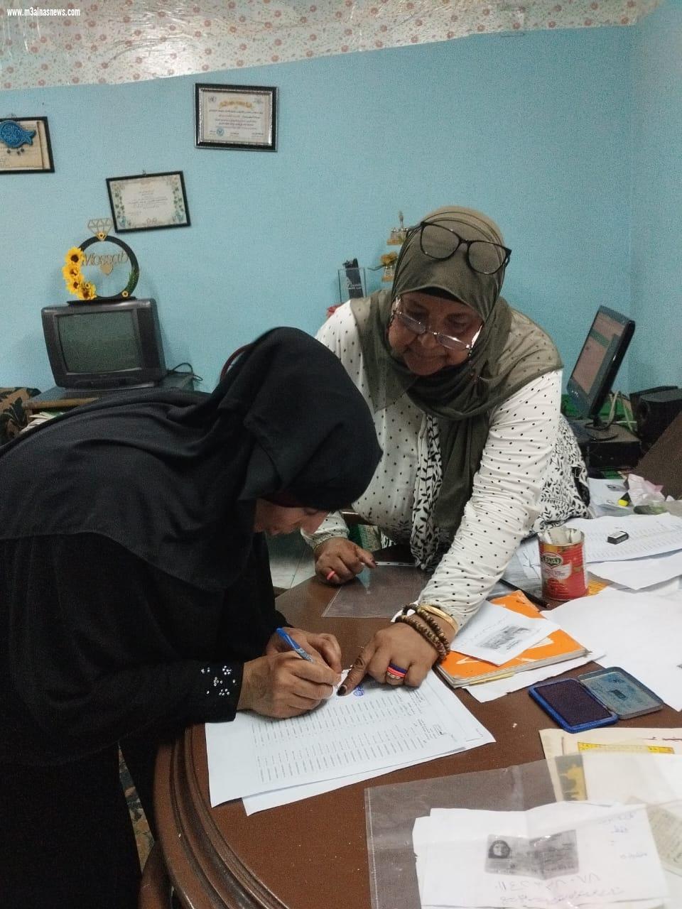 جمعية المتحابين فى الله توزع ١٠٠ كجم لحم على الأسر الأكثر احتياجا مهداه من بنك الطعام