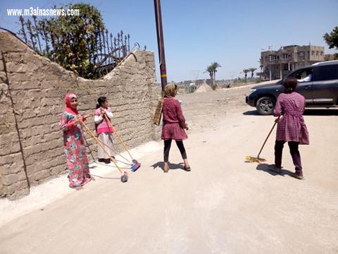 «بلدنا تستحق الأفضل».. جاد الله يطلق مبادرة مجتمعية لتجميل قريته بالبرلس