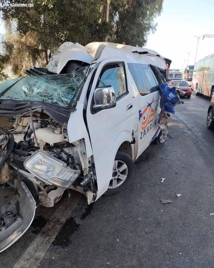 حادث مروع بطريق رافد جمصه بالدقهلية يسفر عن وفيات وإصابات خطيره