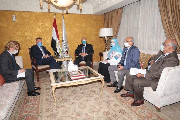 وزير النقل يتسلم رسالة من وزير البنية التحتية السويدي لتدعيم التعاون المشترك في مجال السلامة على الطرق 
