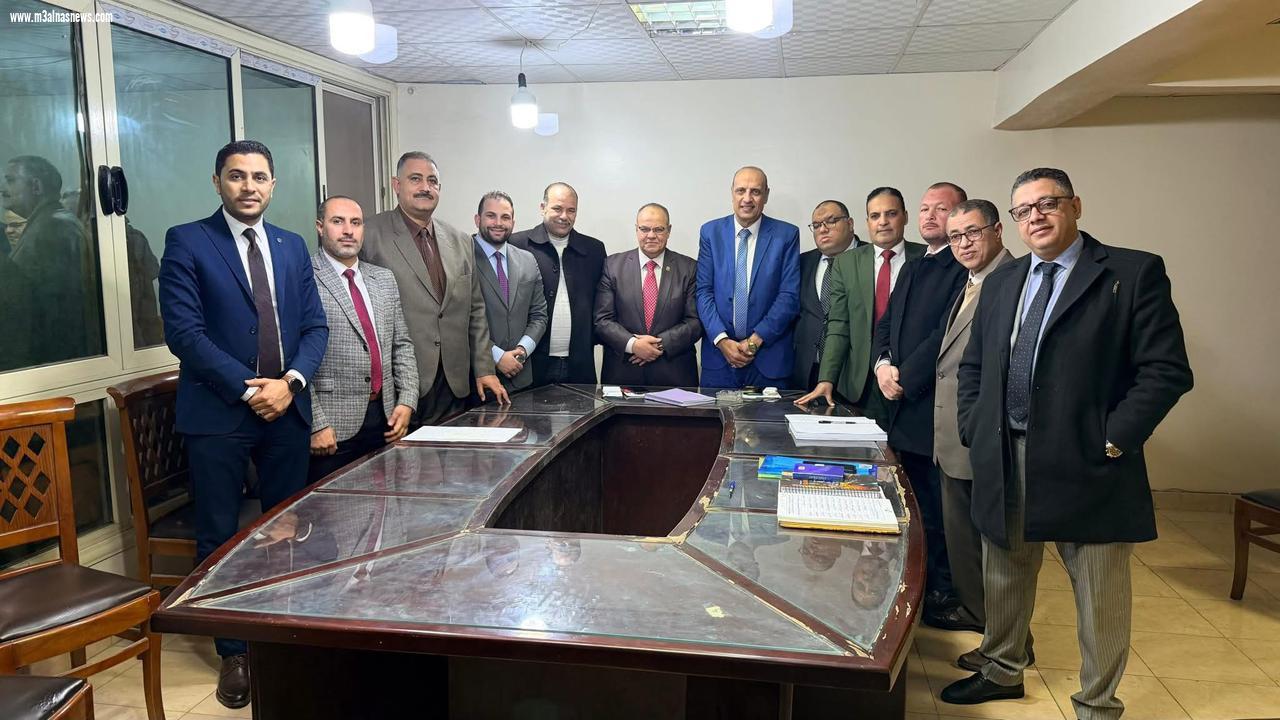 تشكيل مجلس نقابة محامين كفر الشيخ برئاسة النقيب حاتم درويش