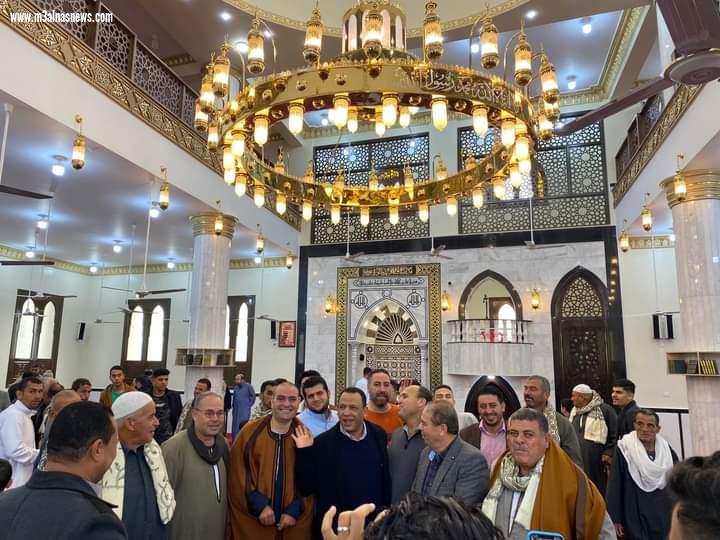 بحضور النائب يونس عبدالرازق ... افتتاح مسجد النور بالبرلس بالجهود الذاتية بتكلفة 3 مليون 