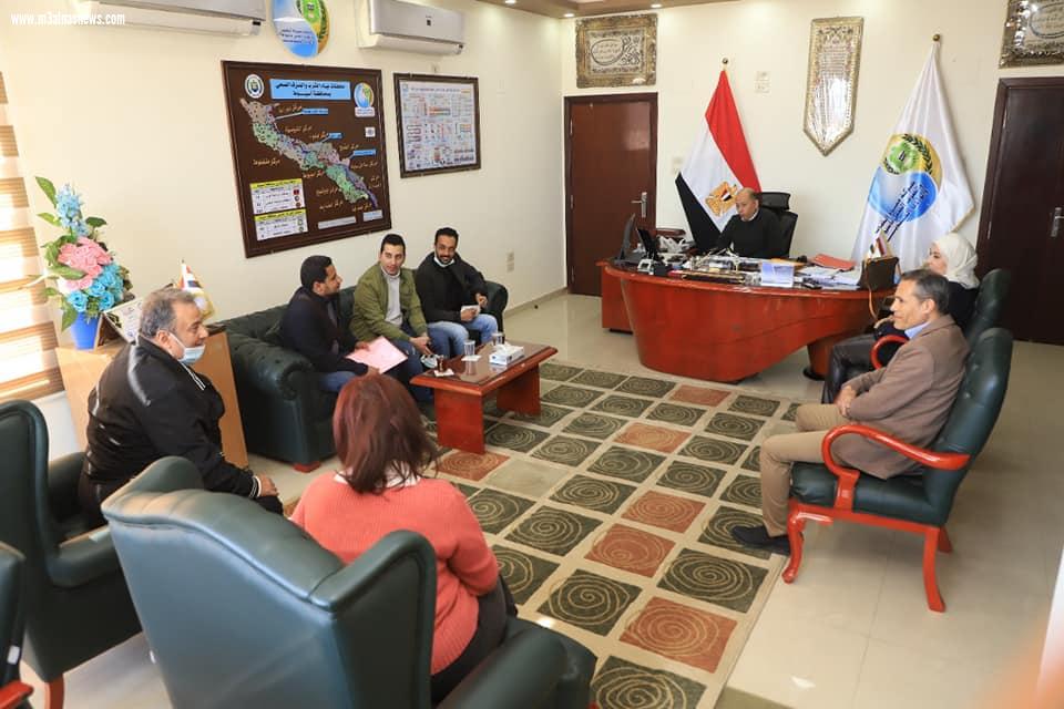 مياه أسيوط تناقش آليات التعاون مع مؤسسة مصر الخير.. بروتوكول جديد.