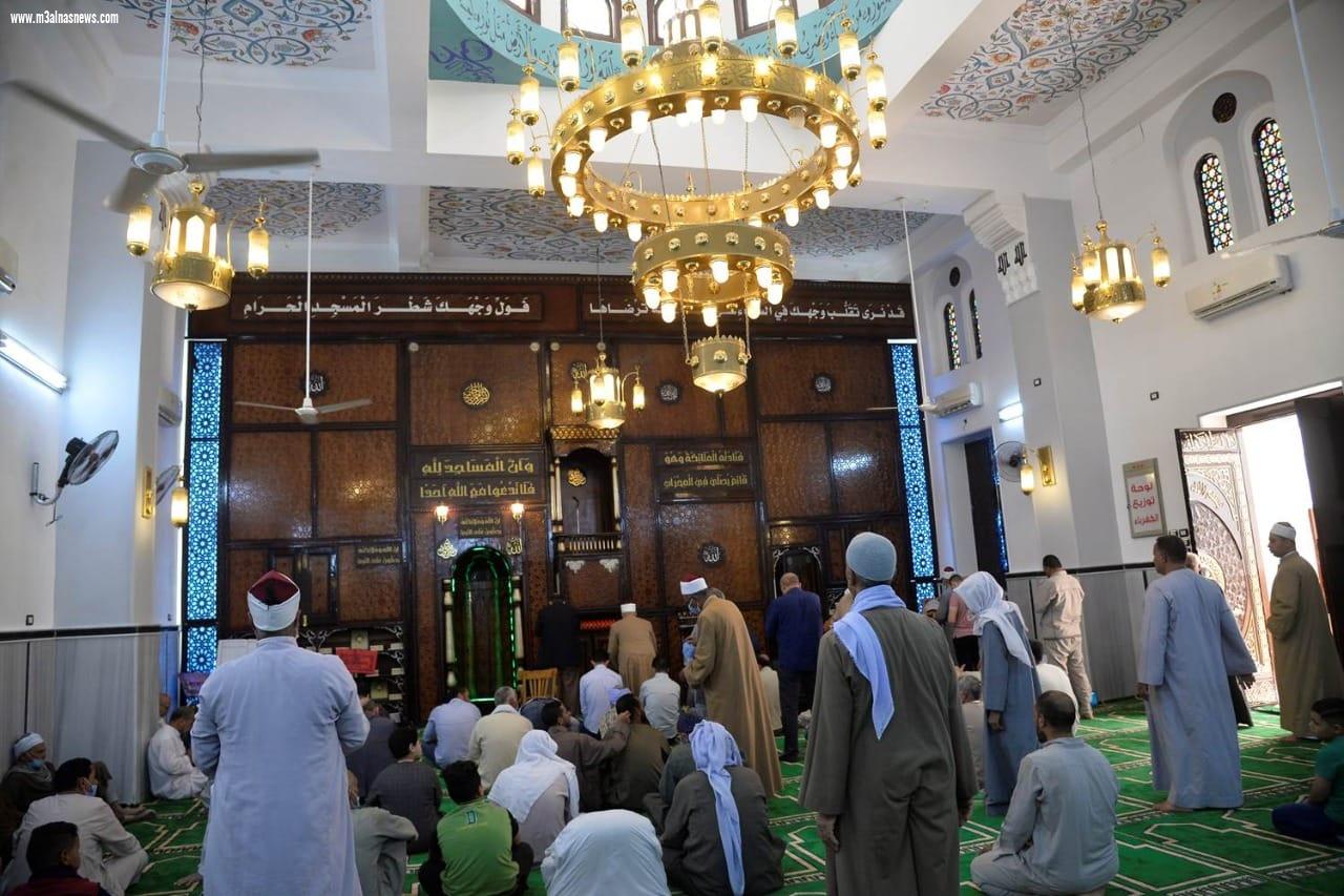 محافظ أسيوط يفتتح مسجد علم الدين الرباطي بمنفلوط بعد تطويره وترميمه ويصلي ظهر الجمعة به