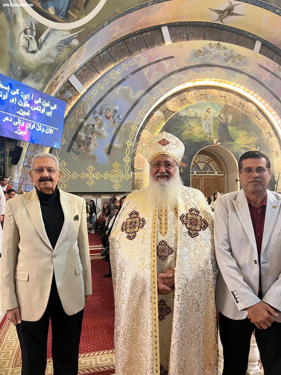 أمين شياخة شيراتون بحزب مستقبل وطن يهنئ البابا تواضروس والأخوة الأقباط بعيد الميلاد المجيد