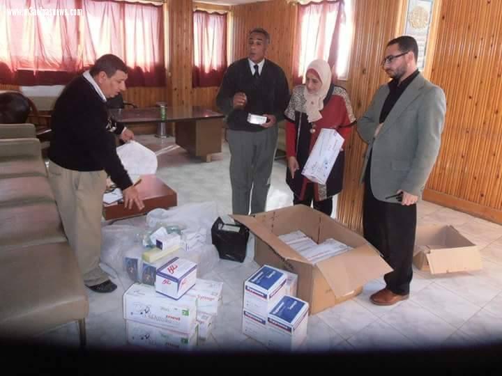 عايده ماضي تتبني حملة للتبرع بالمستلزمات الطبيه لدعم مستشفي الحامول - كفر الشيخ 