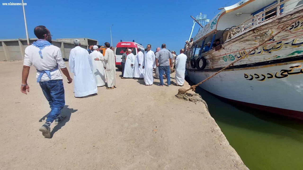 وفاة صياد من برج البرلس على ظهر مركب صيد بمياة البحر المتوسط
