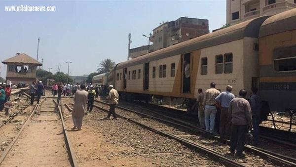 توقف حركة القطارات شربين ـ بسنديلة خط قلين