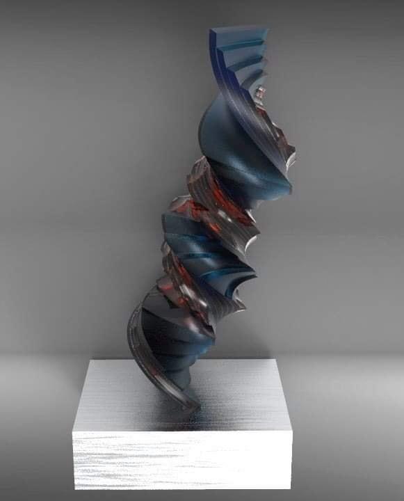 طلاب فنون تطبيقية حلوان يبدعون في تقديم مشروعات فنية بالزجاج.