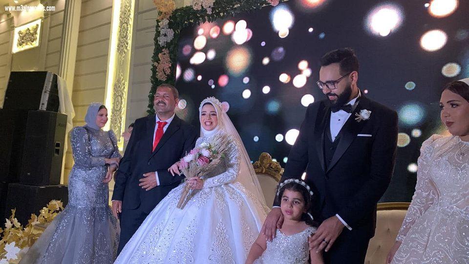 جريدة مع الناس نيوز تهنىء محمد ورانيا بالزفاف السعيد