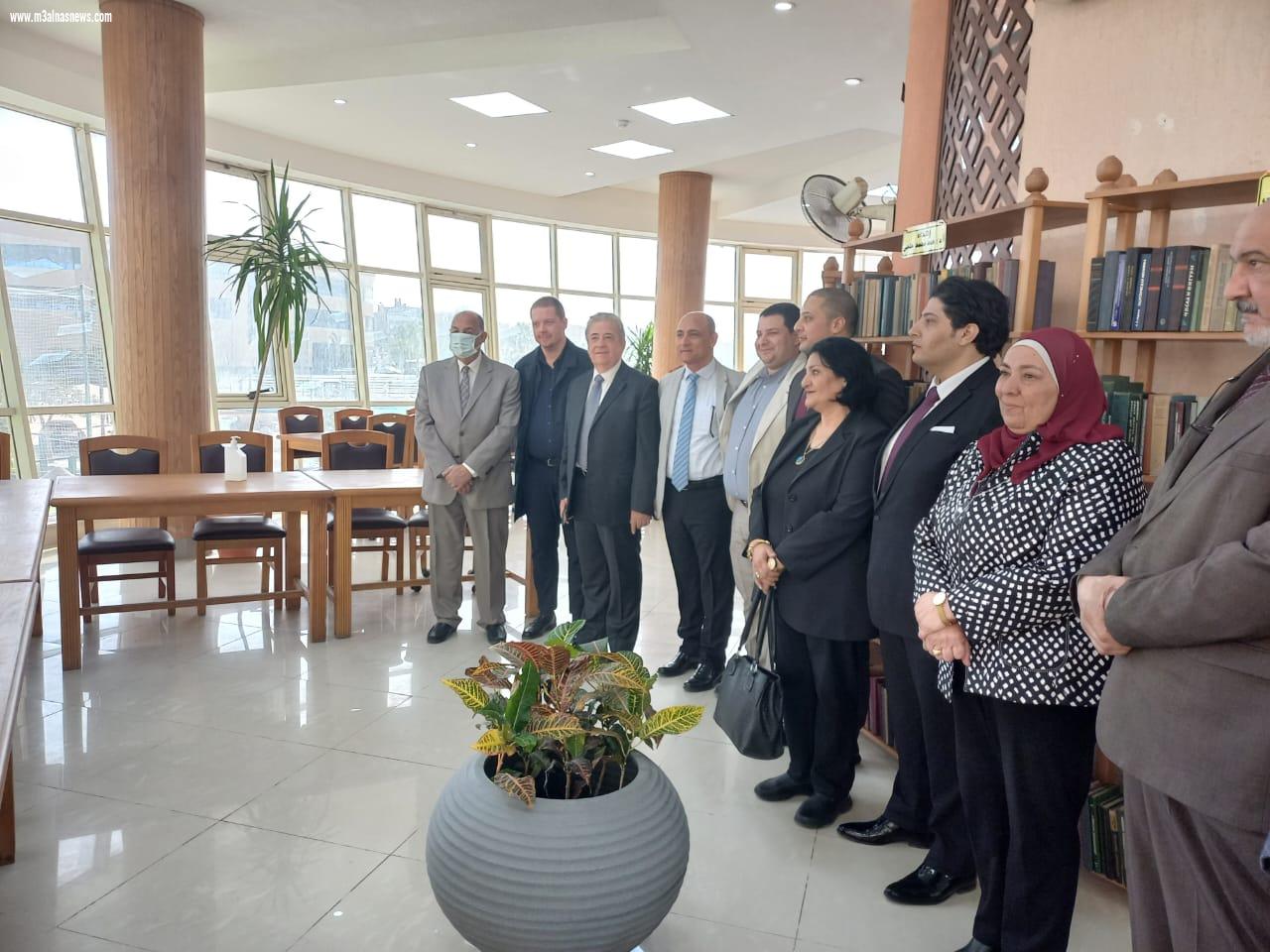 المؤسسة المصرية الروسية ... تكرم اسم الراحل الدكتور حمد محمد حلمي يحيي في الجامعة الروسية المصرية