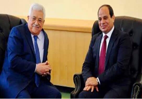 الرئيس عبد الفتاح السيسي يهنئ الرئيس الفلسطيني محمود عباس بحلول عيد الفطر المبارك