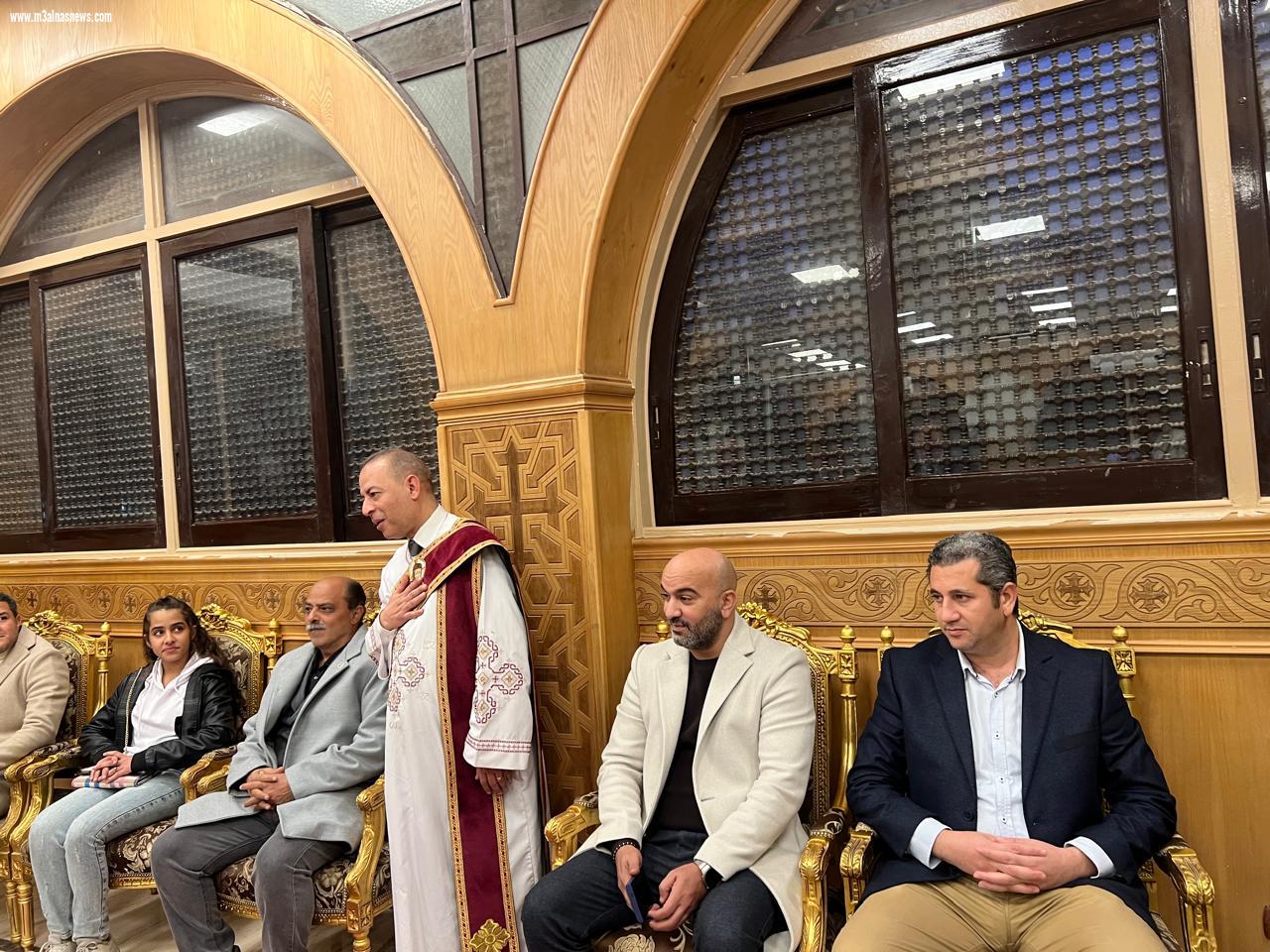 أمين شياخة شيراتون بحزب مستقبل وطن يهنئ البابا تواضروس والأخوة الأقباط بعيد الميلاد المجيد