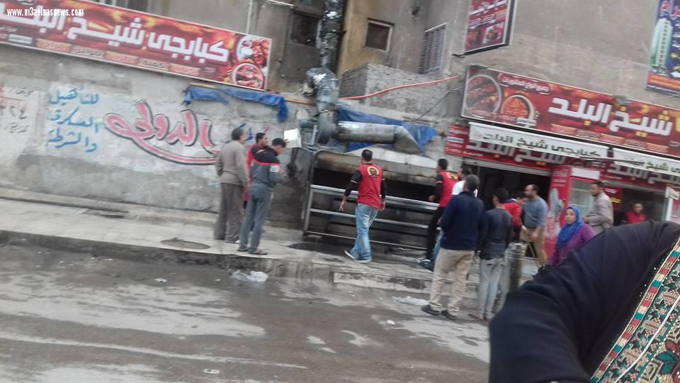 الحماية المدنية بكفر الشيخ تسيطر على حريق شب بأحد المطاعم دون خسائر في الأرواح