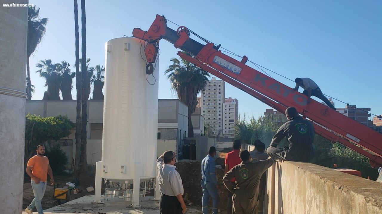 انفراجه كبيرة بتوفير الاكسجين بالمستشفيات كتب :مع الناس نيوز