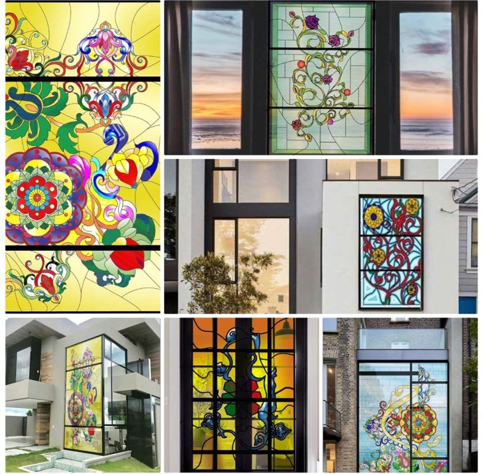 طلاب تطبيقية جامعة حلوان يطلقون عنان الابداع في تصميم واجهات معمارية بالزجاج