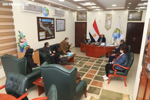 مياه أسيوط تناقش الموقف التنفيذي لـــ 243.5 مليون جنيها بمخطط الإحلال والتجديد بخطتيه السنوية والاستثمارية