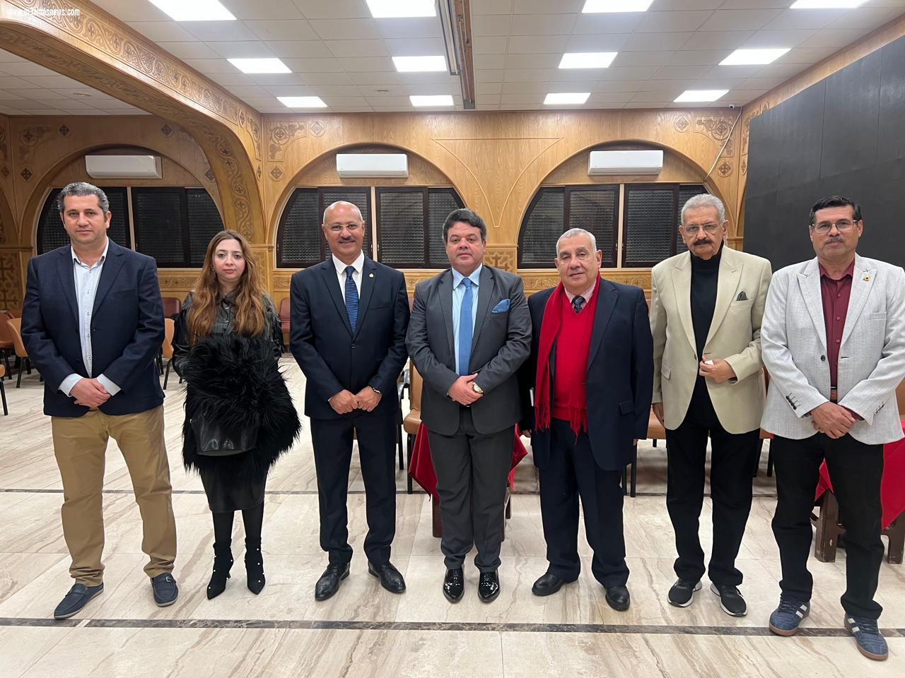 أمين شياخة شيراتون بحزب مستقبل وطن يهنئ البابا تواضروس والأخوة الأقباط بعيد الميلاد المجيد