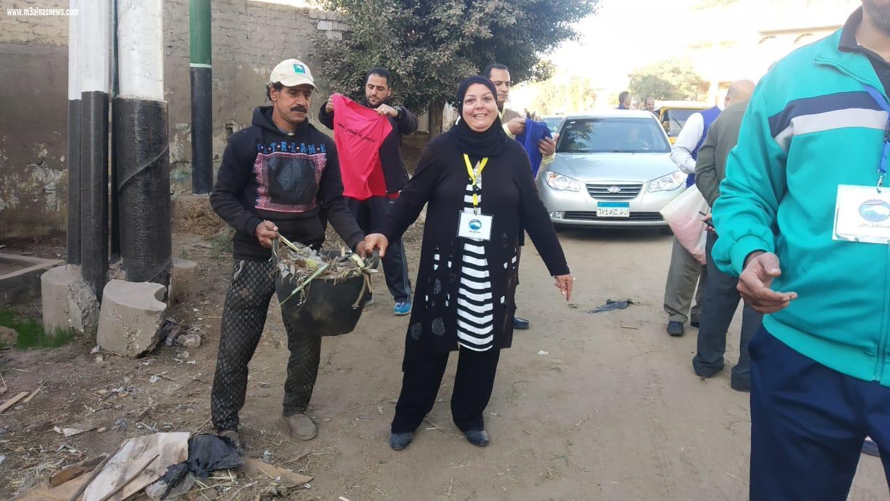 مستقبل وطن يواصل حملة النظافة والتجميل فى كفرالشيخ