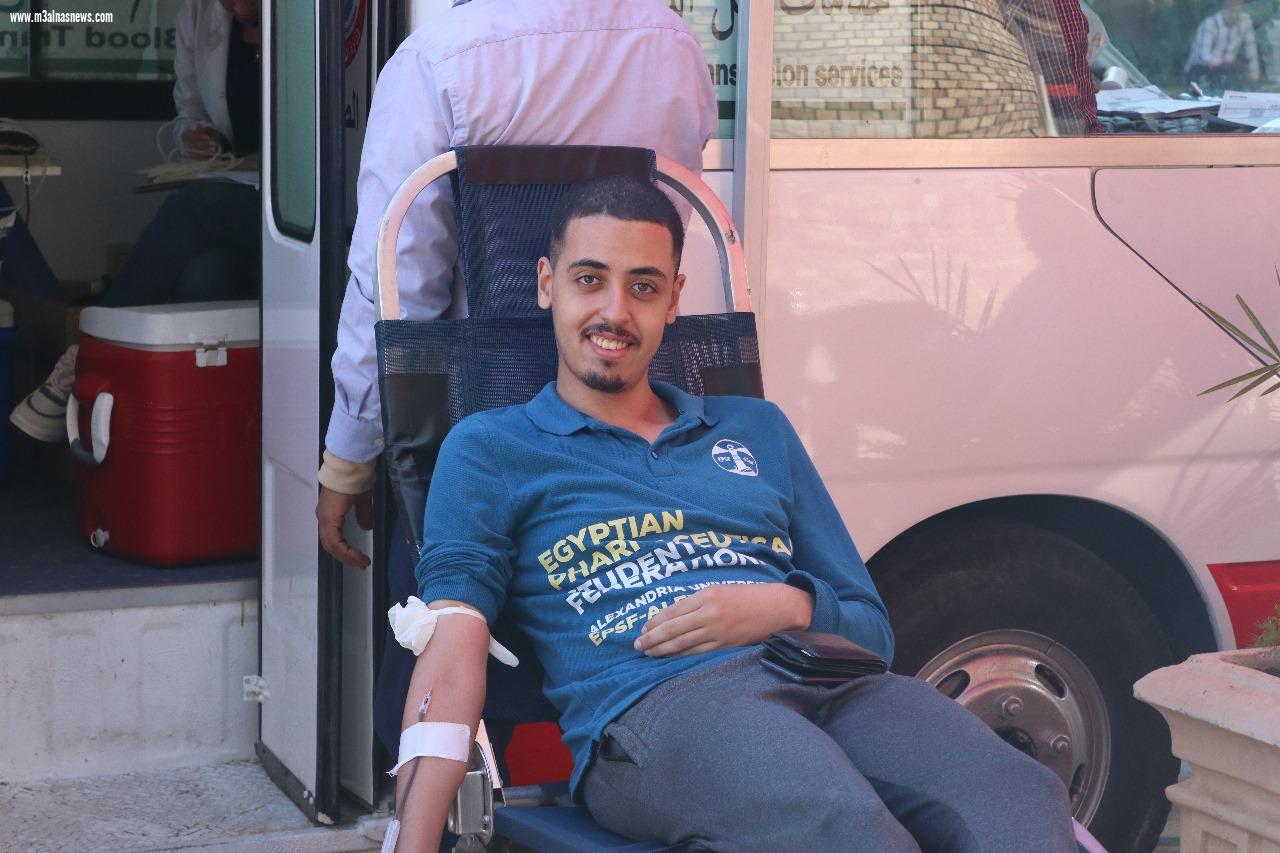الاتحاد المصري لطلاب صيدلة الإسكندرية يطلق حملة للتبرع بالدم