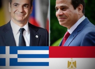 السيد الرئيس عبد الفتاح السيسي يعقد مباحثات على مستوى القمة مع رئيس الوزراء اليوناني