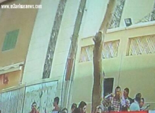 وزارة الداخلية تعلن عن انفجار بكنيسة مار جرجس فى طنطا