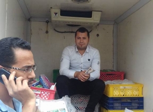 القوات المسلحة توزع سلع غذائية مدعمة على مواطنى الحامول بكفر الشيخ