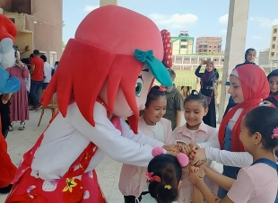  قادرون باختلاف والأطفال يشاركون في فعاليات البرامج والترفيه تحت مبادرة العيد احلى بكفر الشيخ 