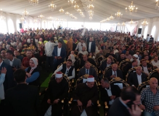 بدأ المؤتمر الجماهيري الحاشد لحزب مستقبل وطن بمحافظة كفر الشيخ