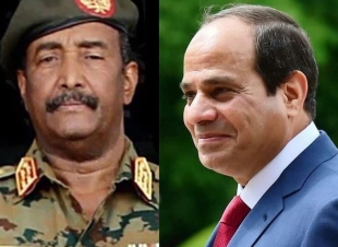 الرئيس عبد الفتاح السيسي يهنئ رئيس المجلس العسكري الانتقالي السوداني بحلول عيد الفطر المبارك